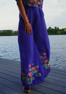 Brishti Embroidered Trousers