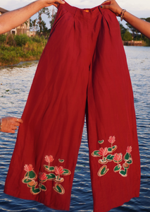 Monpura Embroidered Trousers